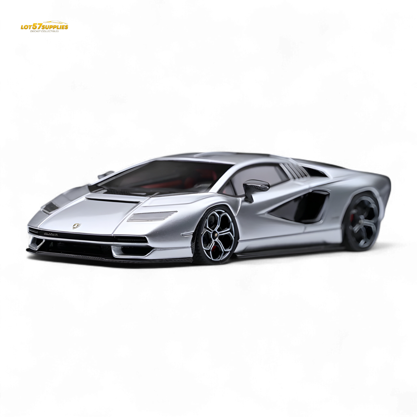 FuelMe Model Lamborghini Countach LPI 800-4 Argento Luna 1:64