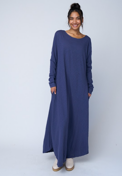 Be Clever Duo Dress - Inky Blue by And For Good