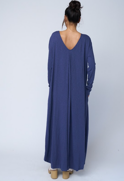 Be Clever Duo Dress - Inky Blue by And For Good