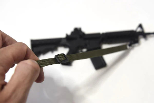 GoatGuns Miniature Sling, Green, Adjustable, for Mini AR & AK SLING-GREEN