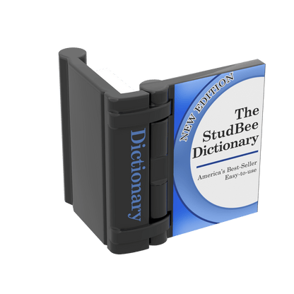 Dictionary - Custom Printed Minifig Accessory - Made using LEGO® Parts