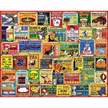 Did You Know 1000 Piece Jigsaw Puzzle White Mountain