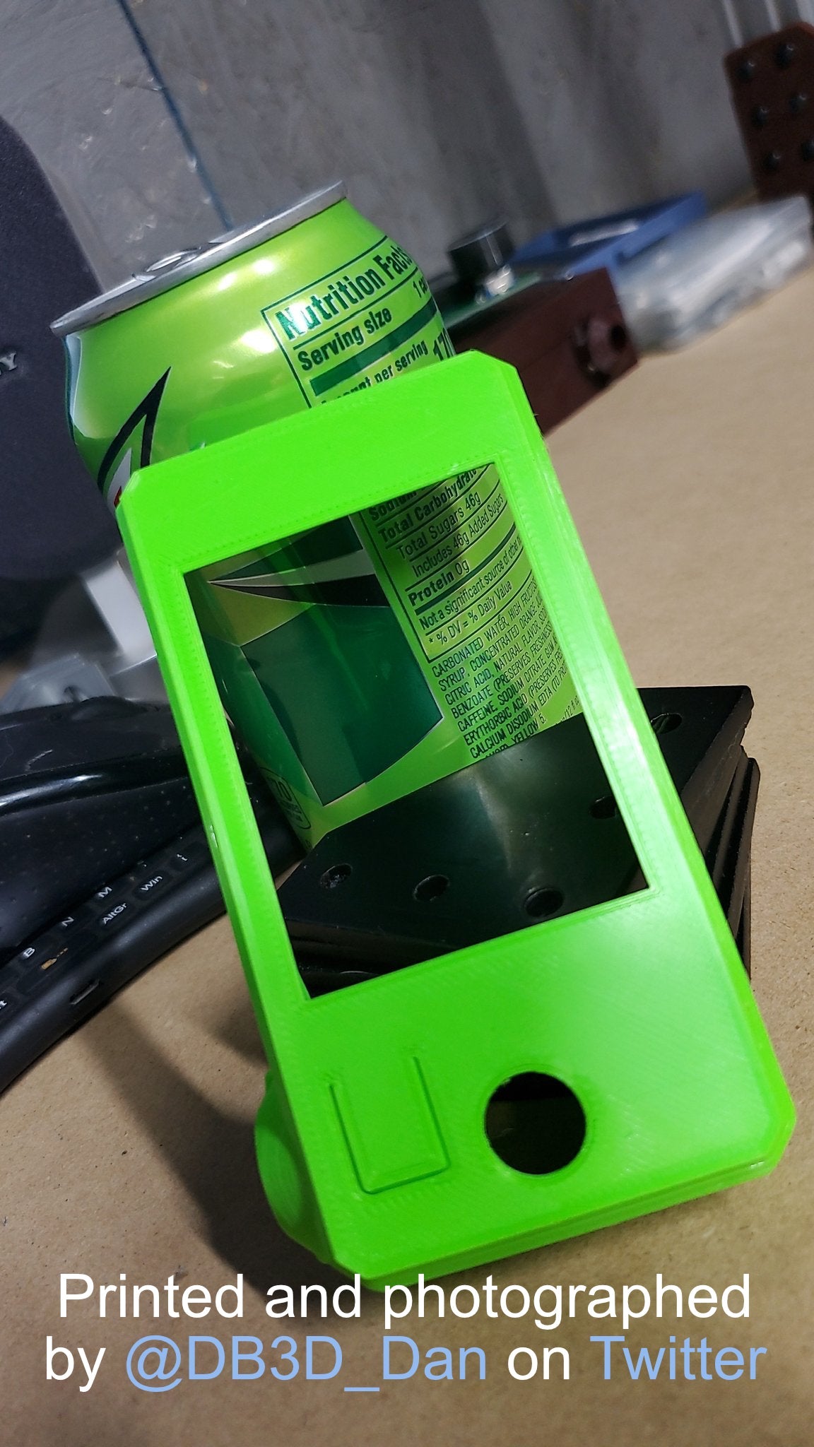 Prime Time Lime: Fluorescent Recycled PET-G