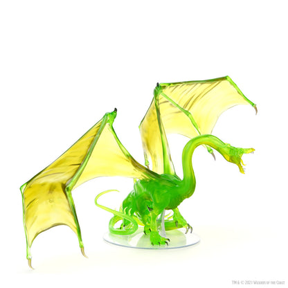 D&D: Icons of the Realms - Adult Emerald Dragon Premium Figure