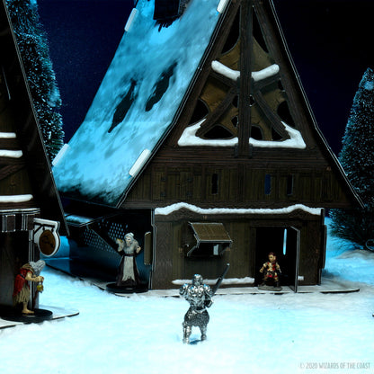 D&D: Icons of the Realms - Icewind Dale: Rime of the Frostmaiden - Ten Towns Papercraft Set