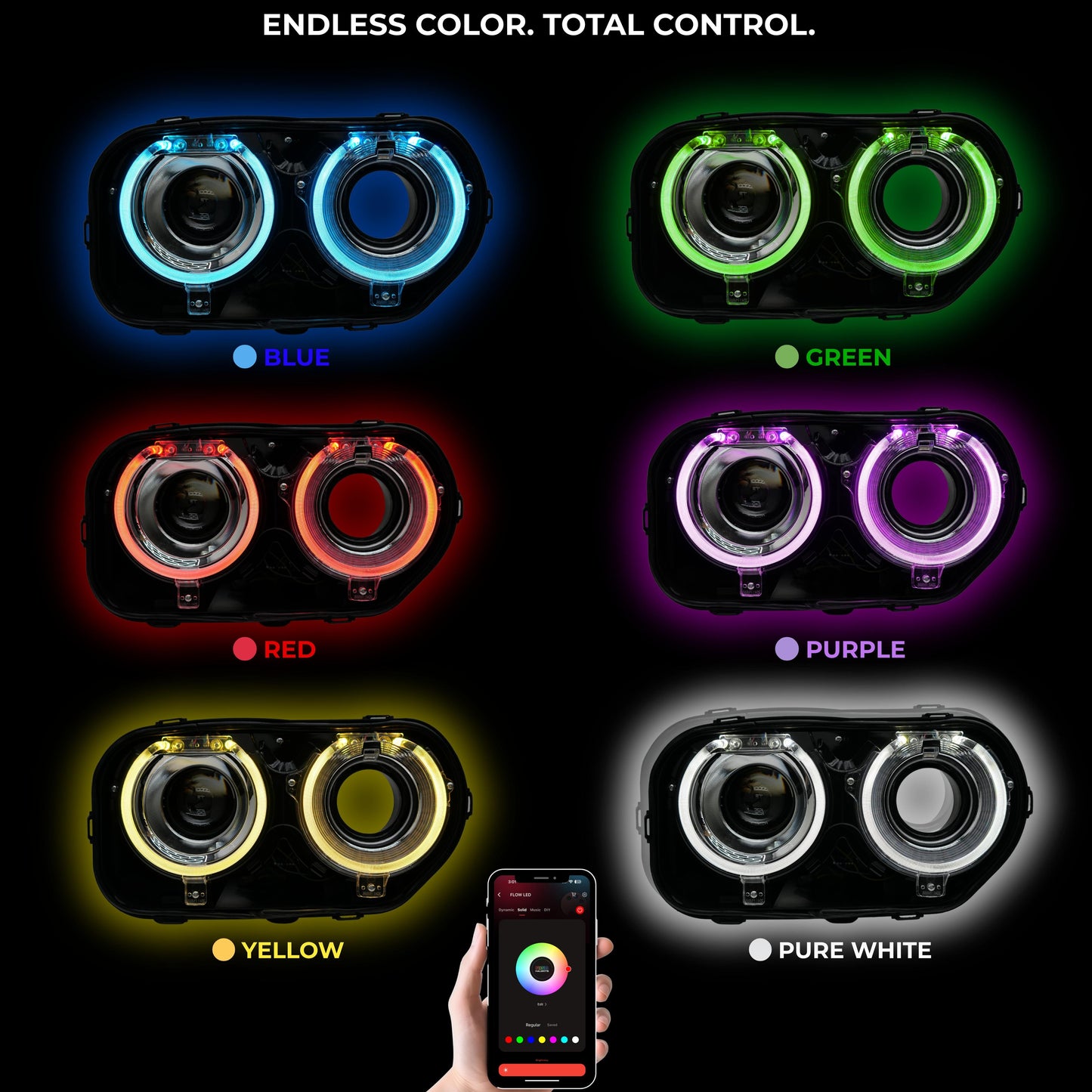 Dodge Challenger RGBW DRL Boards (2015-2024)
