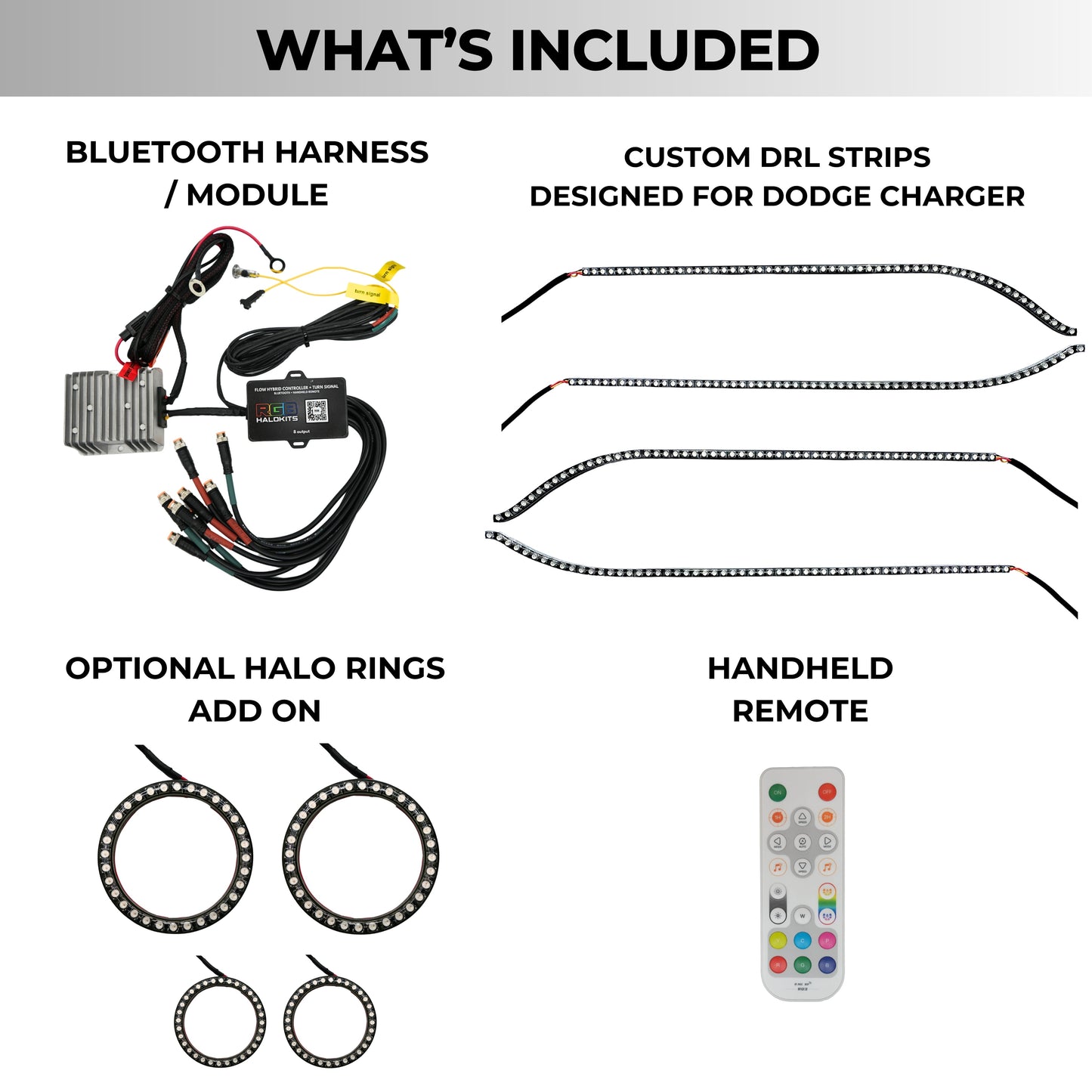 Dodge Charger Flow Series DRL Boards (2015-2024)