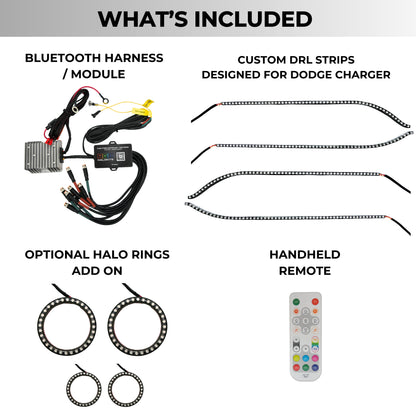 Dodge Charger Flow Series DRL Boards (2015-2024)
