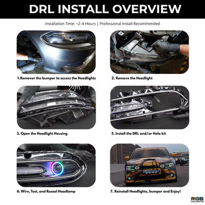 Dodge Charger Flow Series DRL Boards (2015-2024)