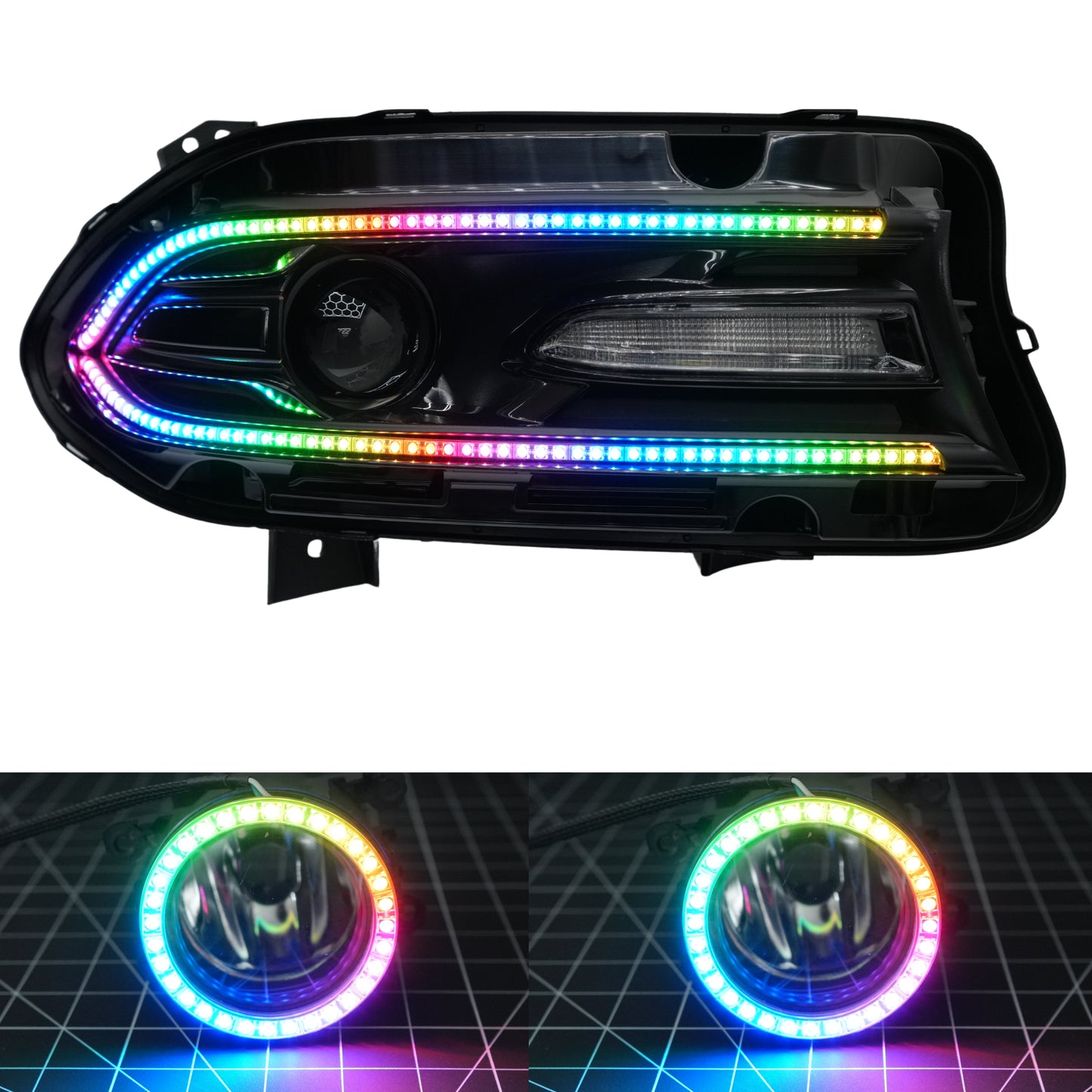 Dodge Charger Flow Series DRL Boards (2015-2024)