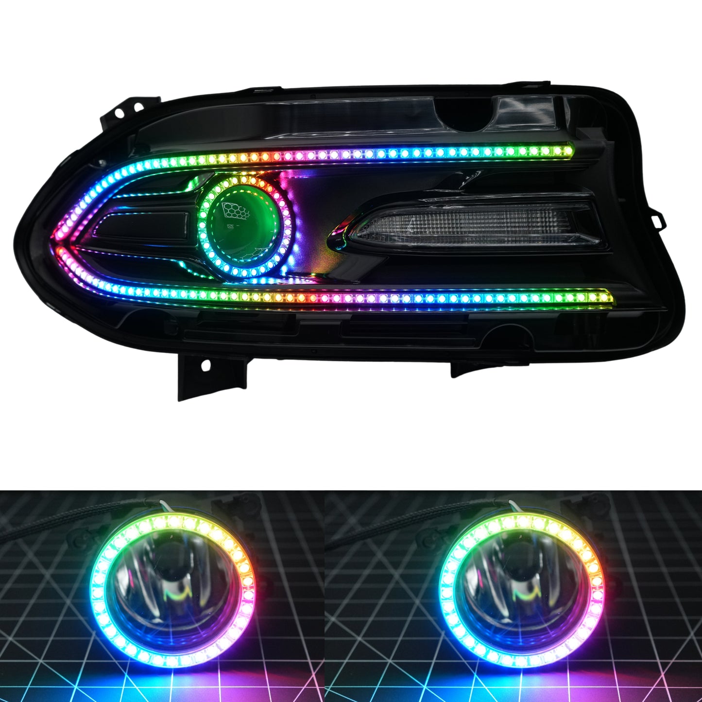 Dodge Charger Flow Series DRL Boards (2015-2024)