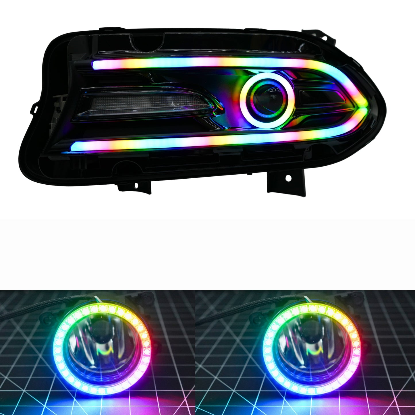 Dodge Charger Flow Series DRL Boards | Diffused LED (2015-2023)