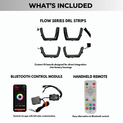 Dodge Charger Spec-D Multicolor Flow DRL Boards (2011-2014)