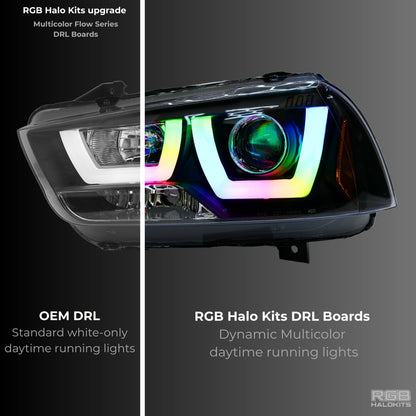 Dodge Charger Spec-D Multicolor Flow DRL Boards (2011-2014)
