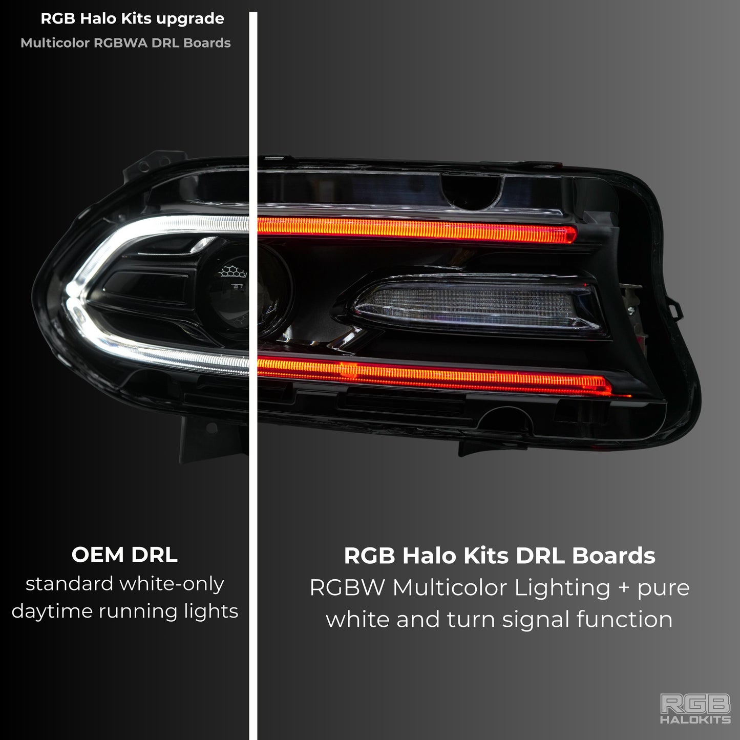 Dodge Charger RGBWA DRL Boards (2015-2024)