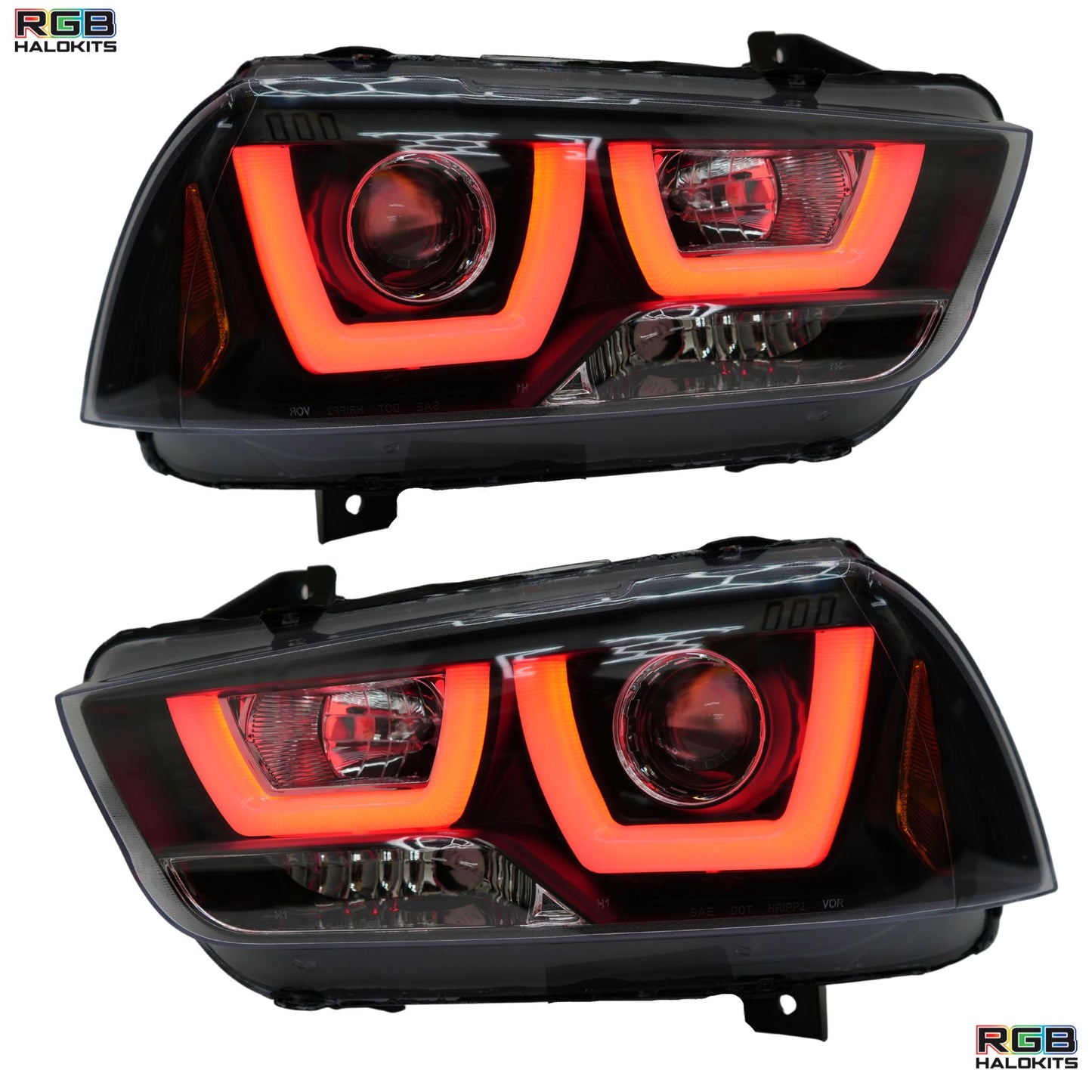 Dodge Charger Spec-D Multicolor Flow DRL Boards (2011-2014)