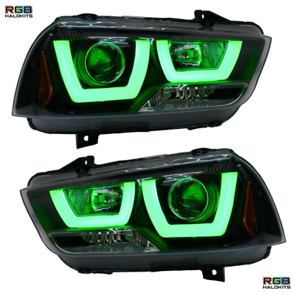 Dodge Charger Spec-D Multicolor Flow DRL Boards (2011-2014)