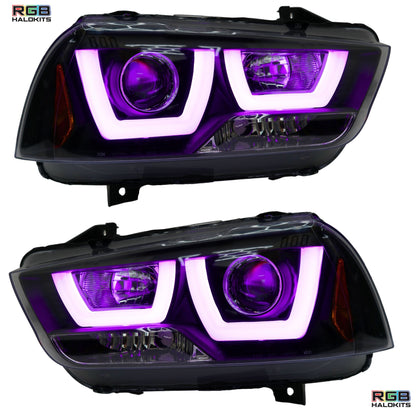 Dodge Charger Spec-D Multicolor Flow DRL Boards (2011-2014)