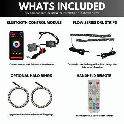 Dodge Durango Multicolor Flow Series DRL Boards (2014-2020)