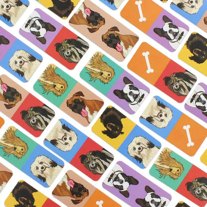 Dog Dominoes Card Game Ginger Fox
