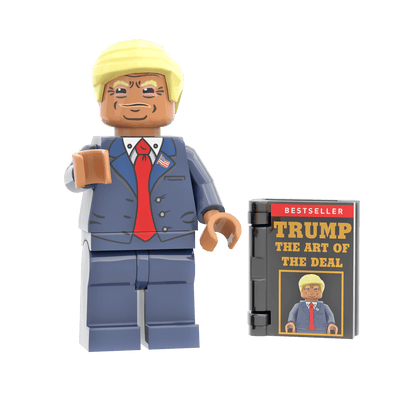 President Donald Trump -  Custom Printed Minifig - Made Using LEGO® Parts