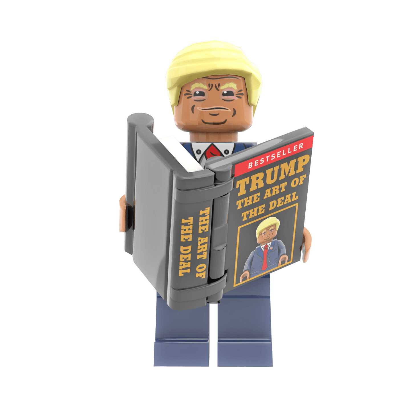President Donald Trump -  Custom Printed Minifig - Made Using LEGO® Parts