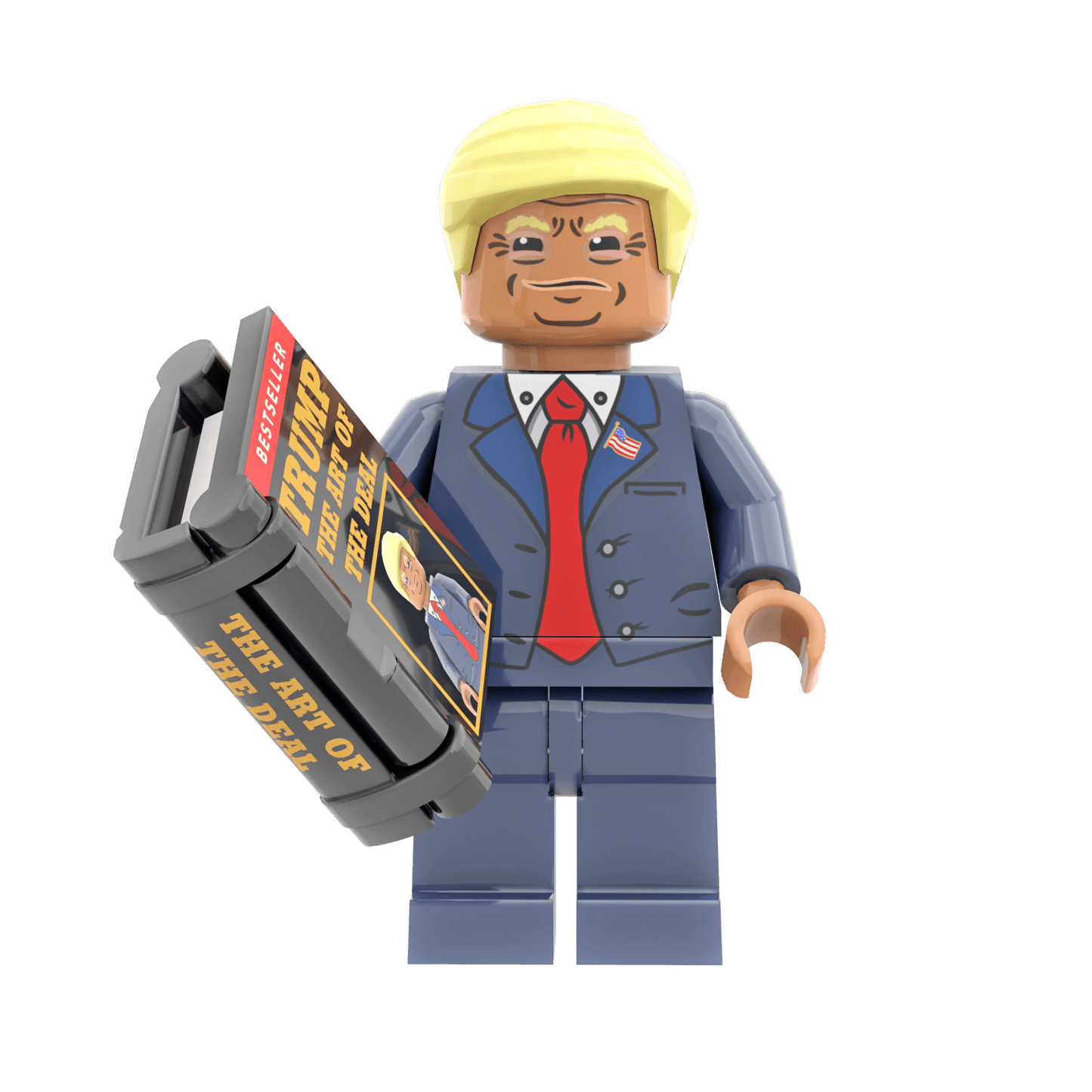 President Donald Trump -  Custom Printed Minifig - Made Using LEGO® Parts