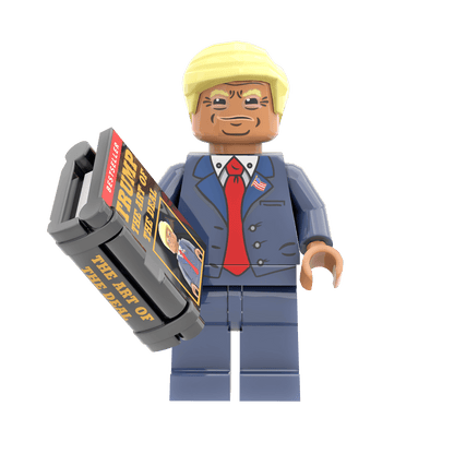 President Donald Trump -  Custom Printed Minifig - Made Using LEGO® Parts