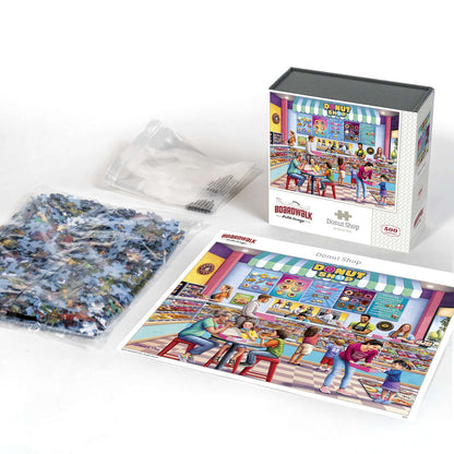 Donut Shop 500 Piece Jigsaw Puzzle Boardwalk