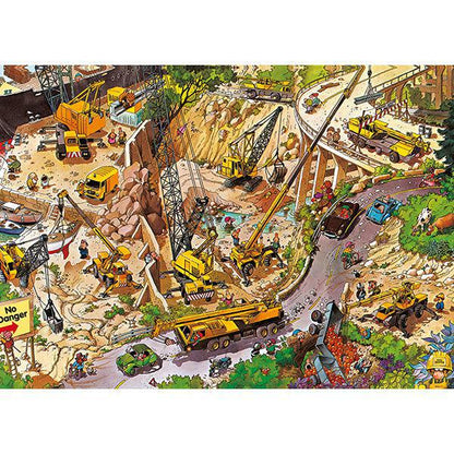 Door Lock Tonio Wanted Seek & Find 1000 Piece Jigsaw Puzzle Heye