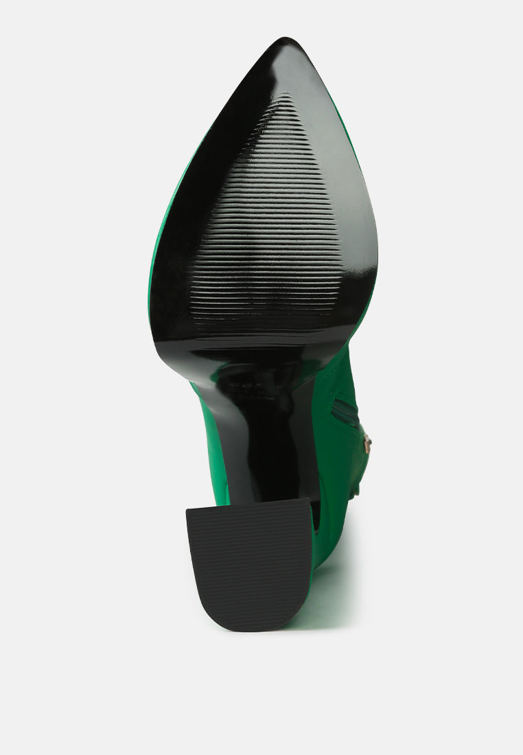 cyber punk high platform long boots by London Rag