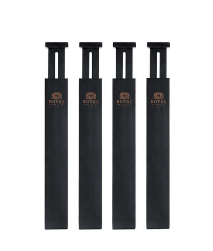 Wooden Drawer Separators Set of 4 Black Color by Royal Craft Wood
