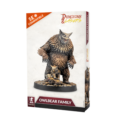Dungeons & Lasers: Owlbear Family