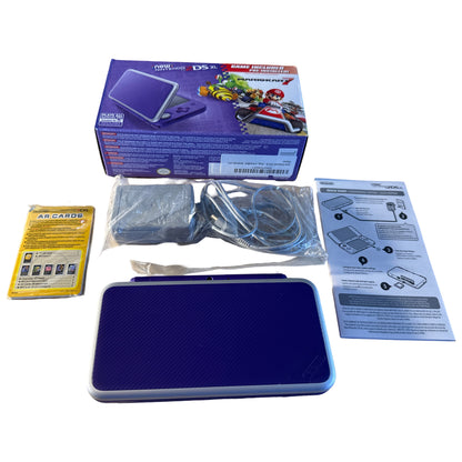 New Nintendo 2DS XL Purple + Silver [Mario Kart 7 Pre-installed] - Nintendo 3DS