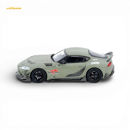 (Pre-Order) INNO64 Toyota Supra A90 Darwin Pro - Matt Green 1:64