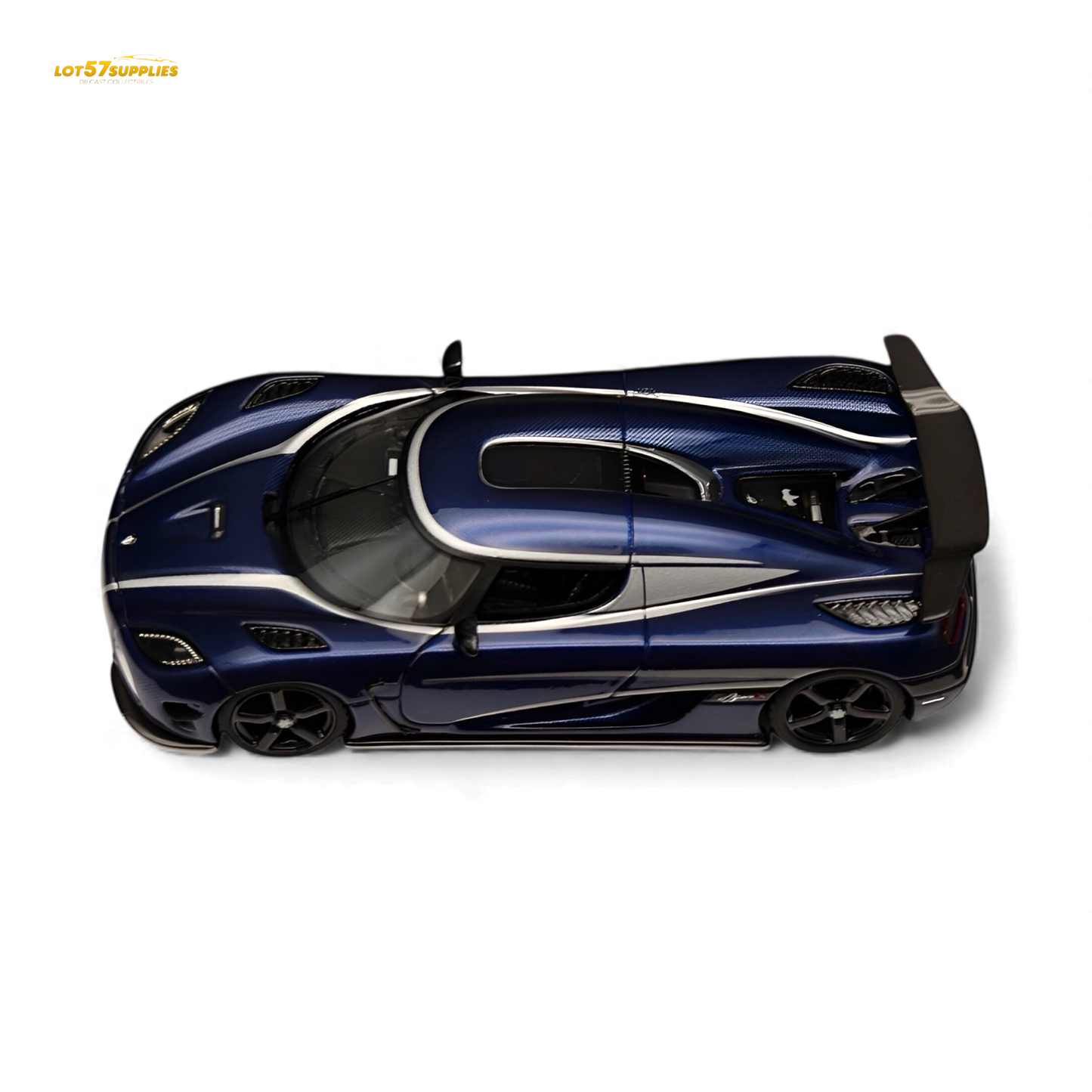 (Pre-Order) VMB Koenigsegg Agera R - Blue Carbon 1:64