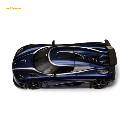 (Pre-Order) VMB Koenigsegg Agera R - Blue Carbon 1:64