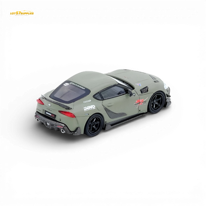 (Pre-Order) INNO64 Toyota Supra A90 Darwin Pro - Matt Green 1:64