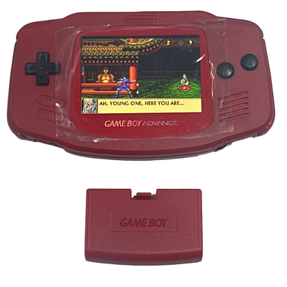 MODDED RED GBA V2 Premium - GameBoy Advance