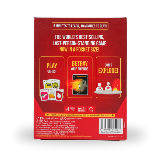 Exploding Kittens Original: Grab & Game Edition