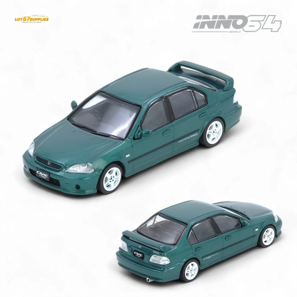(Pre-Order) Inno64 Honda Civic Ferio Si EK - Green 1:64