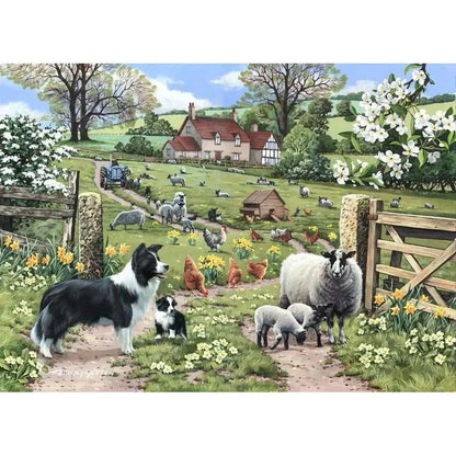 Early Learning 1000 Piece Jigsaw Puzzle HOP