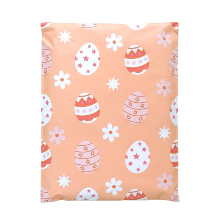 Easter Egg Poly Mailers Size 10x13 Spring Shipping Bags