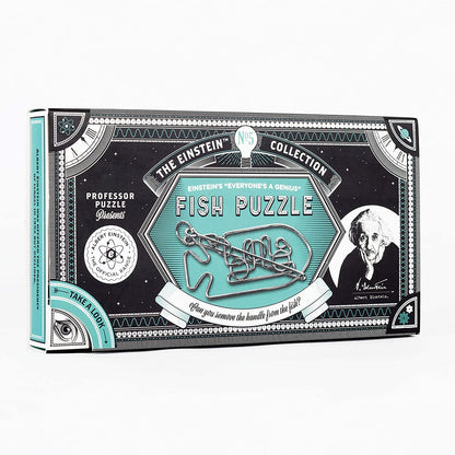 Einstein's "Everyone's a Genius" Fish Puzzle Professor Puzzle