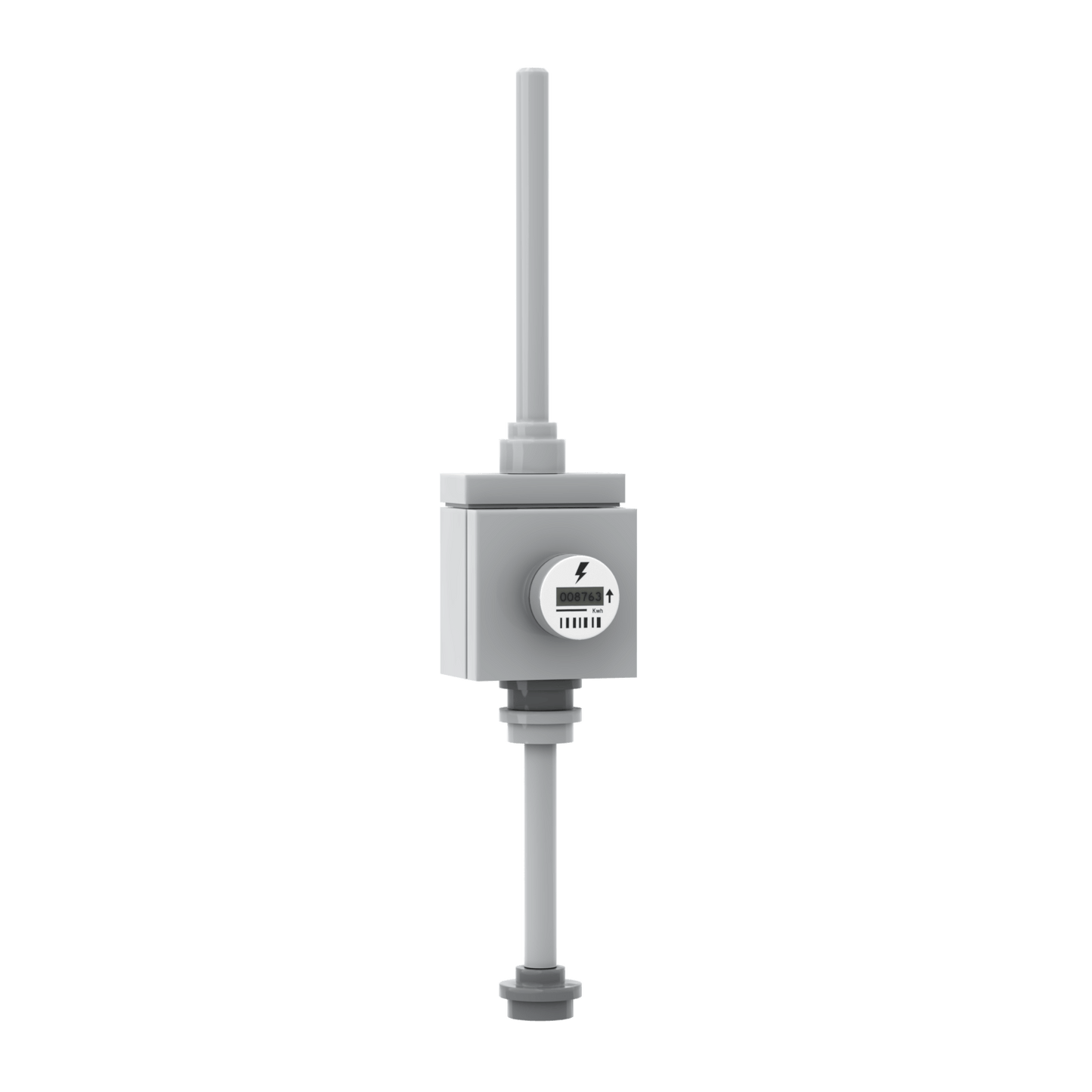 Electrical Meter - Custom Minifig Scale Set - Made with LEGO® Parts