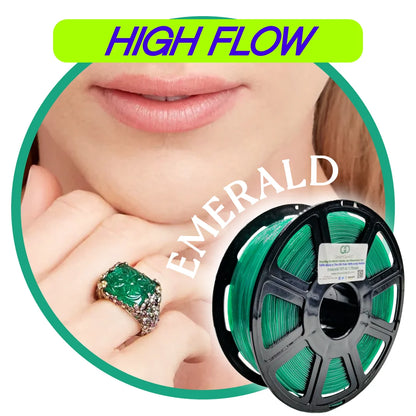 Emerald: Recycled PET-G