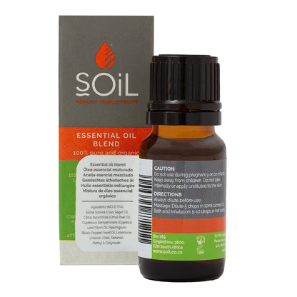 Energy - Organic Essential Oil Blend by SOiL Organic Aromatherapy and Skincare