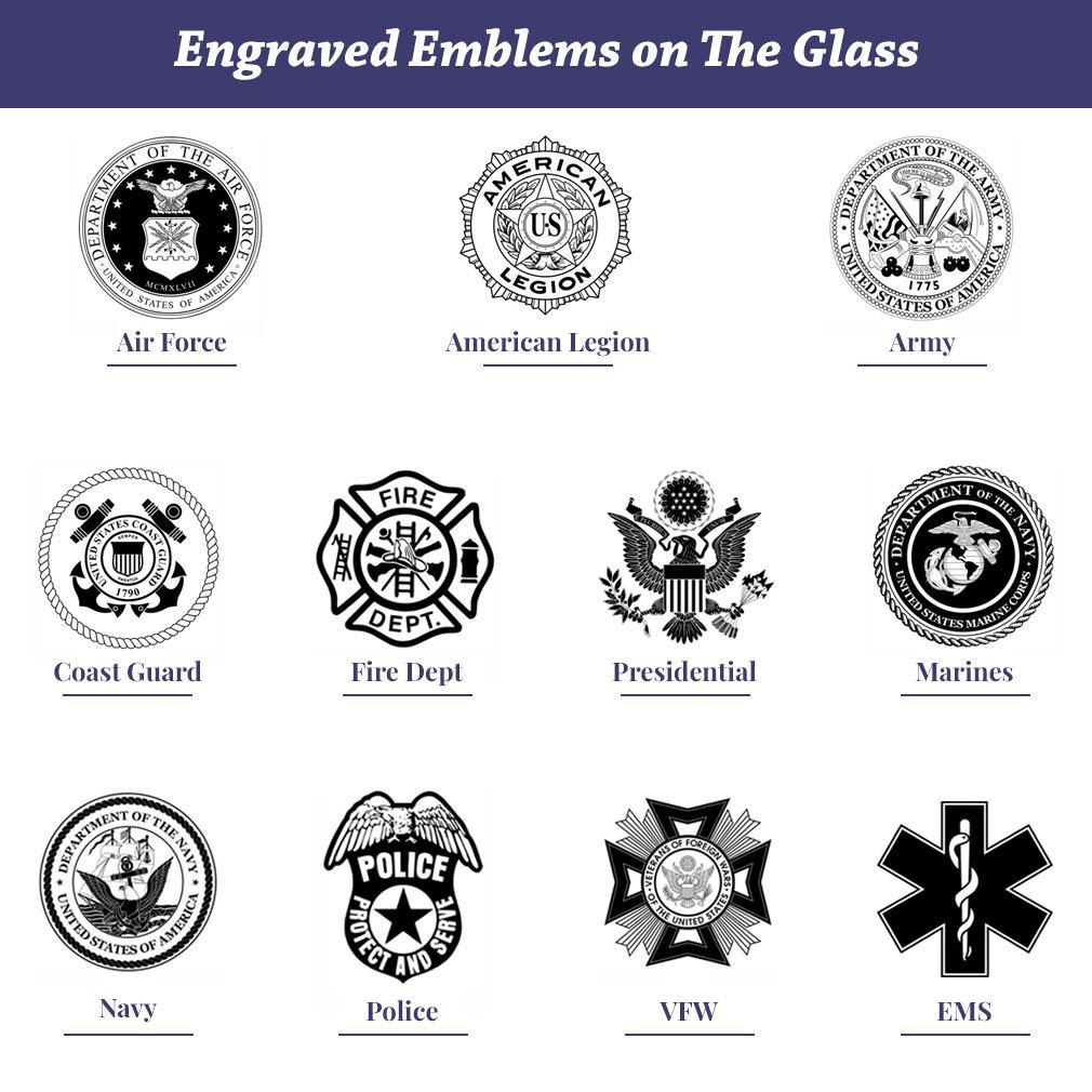 Air force Flag and medal display box- Shadow Box - Fit 3' x 5' flag.