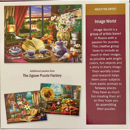 Evening Tea Party Elegant Interiors 1000 Piece Jigsaw Puzzle Leap Year