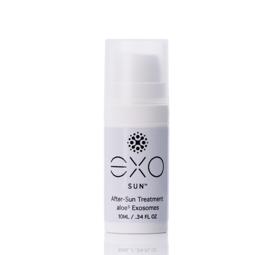 EXO SUN™ - After-Sun Treatment - Travel Size, 4 bottles - 10ML / .34 fl oz  (x4) by Exoceuticals
